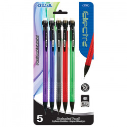 Bazic Electra 0.7 Mm Mechanical Pencil , Set Of 5