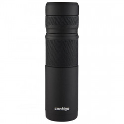 Contigo Thermal Bottles With 360 Interface - Vacuum Insulated Stainless Steel, 740 ml, Matte Black