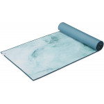 Gaiam Toweled Hot Yoga Mat Seafoam 5 mm