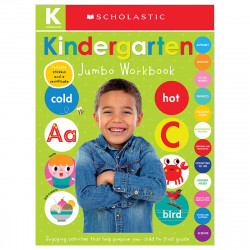 Scholastic Kindergarten Jumbo Workbook: Scholastic Early Learners (Jumbo Workbook) Book