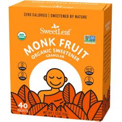 Sweetleaf® Monk Fruit, 40 Packets