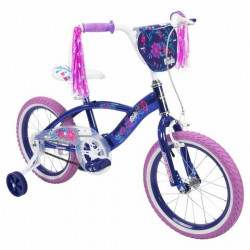 Huffy Style Kids Bike Purple, 16 Inch