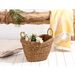 Madame Coco Delle Small Wicker Basket