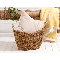 Madame Coco Delle Large Wicker Basket