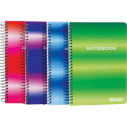 Bazic Assignment Spiral Notebook 120 Sheets, 1 Piece