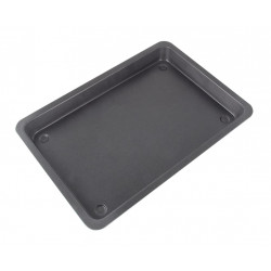 Dr.Oetker "Tradition" Baking Tray With Extra High Rim, Grey/Black, 42X29X4 cm