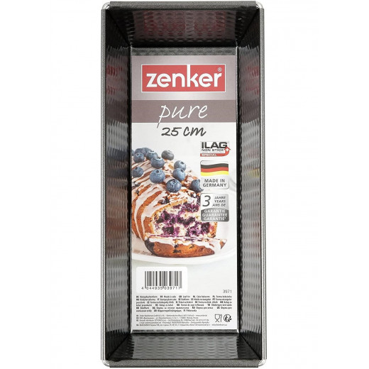 Zenker "Pure" 'Loaf Tin, Black, 25X11.5X7 cm