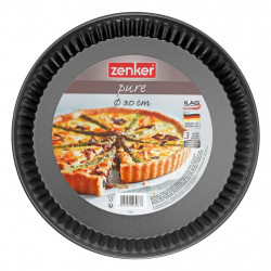 Zenker "Pure" Tarte Tin, Black, 30X4 cm