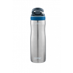 Contigo Autospout Ashland Chill - Vacuum Insulated Stainless Steel Water Bottle 590 ml, Monaco