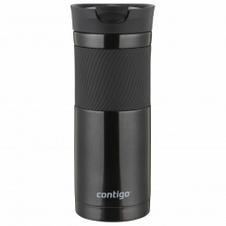 Contigo Snapseal Byron Vacuum Insulated Stainless Steel Travel Mug 590 ml, Black