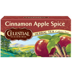 Celestial Seasonings Tea Herb Cinnamon and Apple , 20 Label