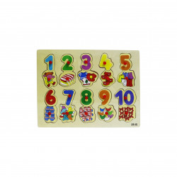 Wooden Colorful Learning Numbers Board for Kids