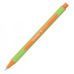 خط قلم شنايدر رفيع - برتقالي