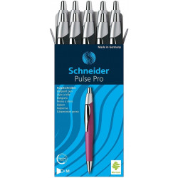 Schneider Pen Pulse Ballpoint Pen - purple