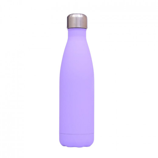 Thermos Water Bottle 500ml - Mauve
