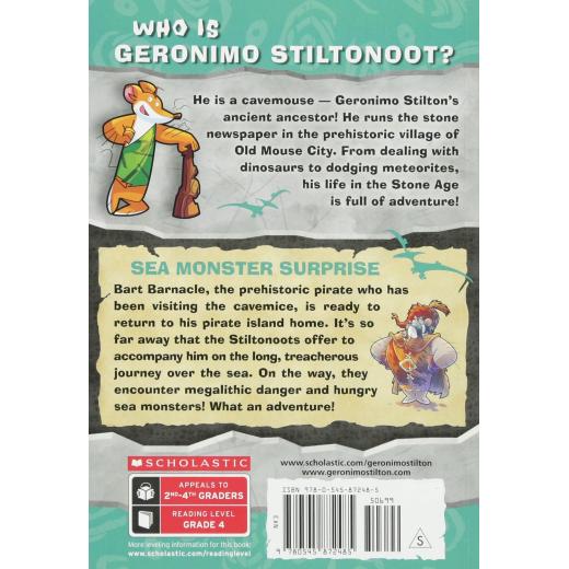 Scholastic Sea Monster Surprise (Geronimo Stilton Cavemice #11)