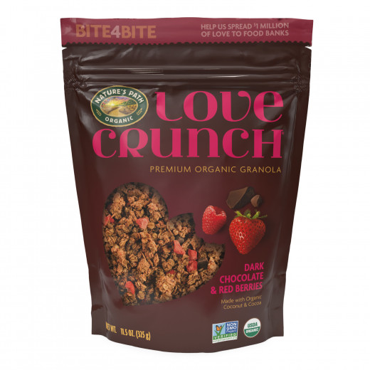 Natures Path Organic Love Crunch Dark Chocolate & Red Berries Granola 325g