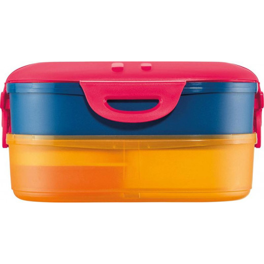 Maped Picnik - Concept 3 in 1 Lunch Box, Red, 1400 ml