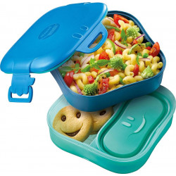 Maped Picnik - Concept 3 in 1 Lunch Box, Blue, 1400 ml