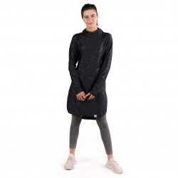 RB Women's Long Running Hoodie, Medium Size, Marble Black Color