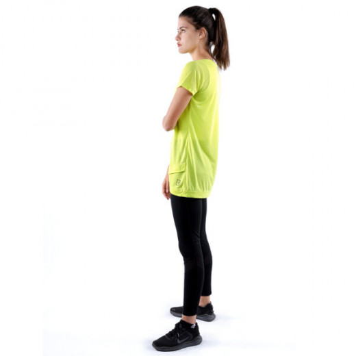 RB Women's Crossover T-Shirt, Small  Lime