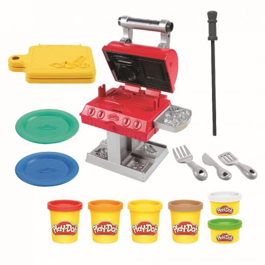 Plasticine Set - Play-Doh Kitchen Creations: Grill 'n Stamp