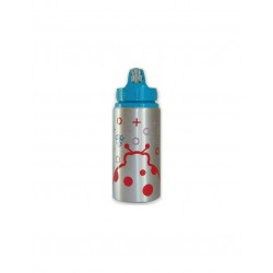 Oops  Aluminum Water Bottle Shining Cup Lady Bug Design, 500 ml