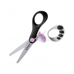 Maped Children's Kid's Right Handed Spring Assisted Scissors - Purple