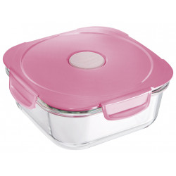 Maped Glass Picnik Adult Lunch Box, Pink