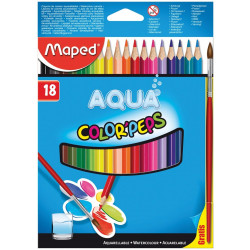 Maped Water Color Pencils Peps 18pc