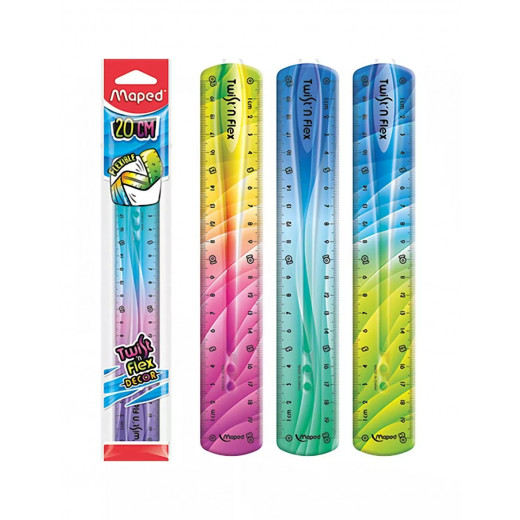 Maped Twist N Flex Ruler , 20cm