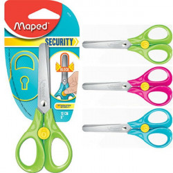 Maped  13cm/5" Security Scissors 3 Asst