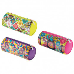 Maped Tube Neoprene Pencil Case, Mosaic, Assortment