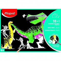 Maped Magic Paint X10 Sheets + Brush