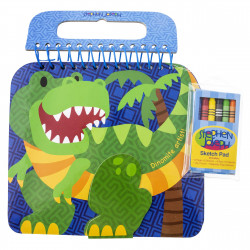 Stephen Joseph Shaped Sketch Pad Dino