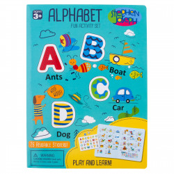 Stephen Joseph Alphabet Cling Boards, Boys