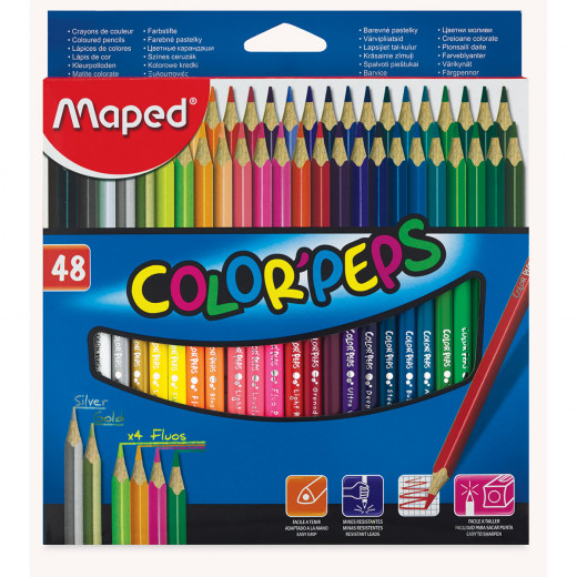 Maped Color Peps 48 Color Pencils