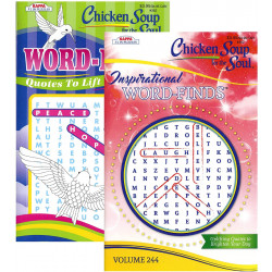 KAPPA Chicken Soup For The Soul Word Finds Puzzle Book