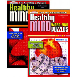 KAPPA Healthy Minds Words Finds Puzzle Book - Digest Size