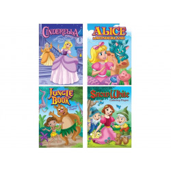 Bazic Fairy Tale Coloring Books For Girls, 1 Pack, Assorted