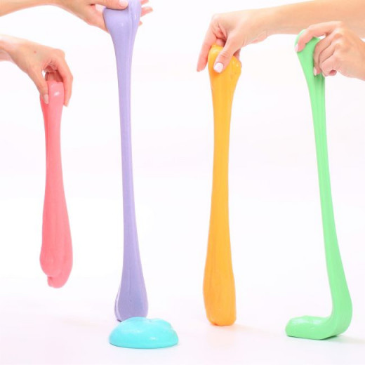 Yippee! Sensory Glossy Slime, Blue