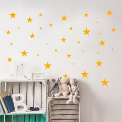 Stars Stickers  ,Yellow