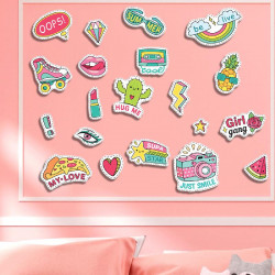 teenage Girl Wooden Wall Set