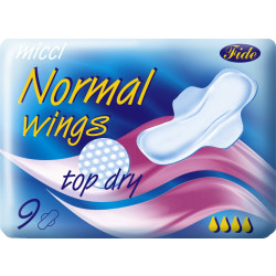 Micci Normal Wings Top Dry 9 Pads