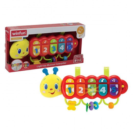 Winfun Colored Centipede Toy With Light and Sound