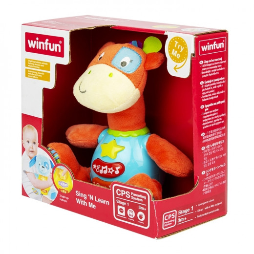 Winfun Sing 'N Learn With Me-Patch the Giraffe