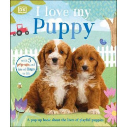 DK Books Publisher I Love My Puppy Book