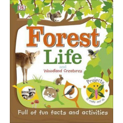 Dk Books Forest Life and Woodland Creatures Book