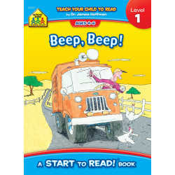 School Zone Book :Beep, Beep! - Level 1 Start to Read!