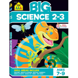 School Zone Book: Big Science Grades 2-3 Workbook